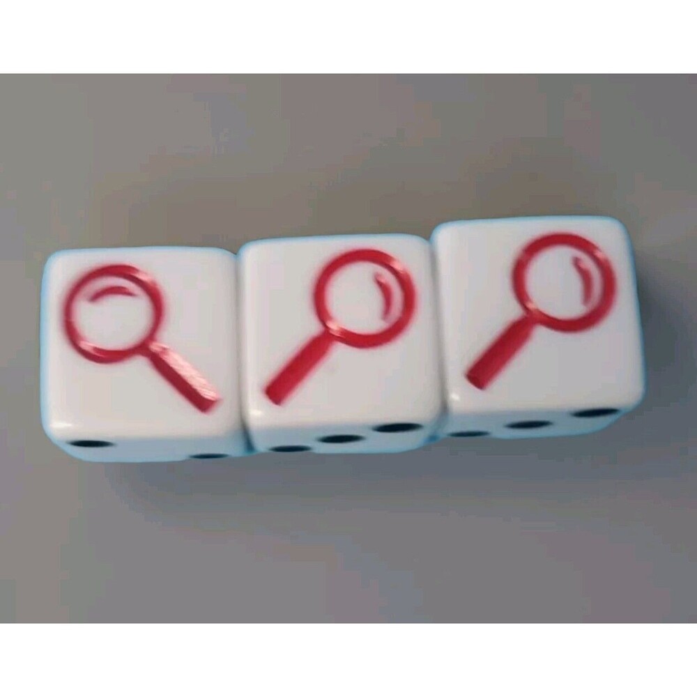Replacement Dice For Clue The Classic Mystery Game 2015 Hasbro